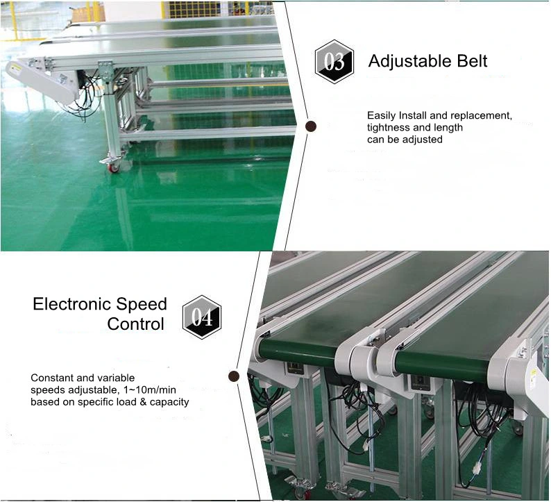 Belt Conveyor Food Grade Modular Belt Conveyor System / Conveying System / Conveying Machine