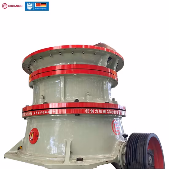骨材破砕プラント用の大容量単シリンダー油圧コーンクラッシャー